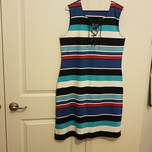 Striped nautical Sheath great for the beach dress